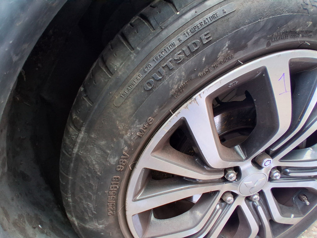 2018 MITSUBISHI OUTLANDER MK3 18 INCH ALLOY WHEEL WITH TYRE 225/55R18 REF 1