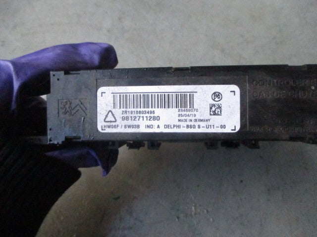 2019 CITROEN C4 ANTI THEFT ALARM MODULE 9812711280