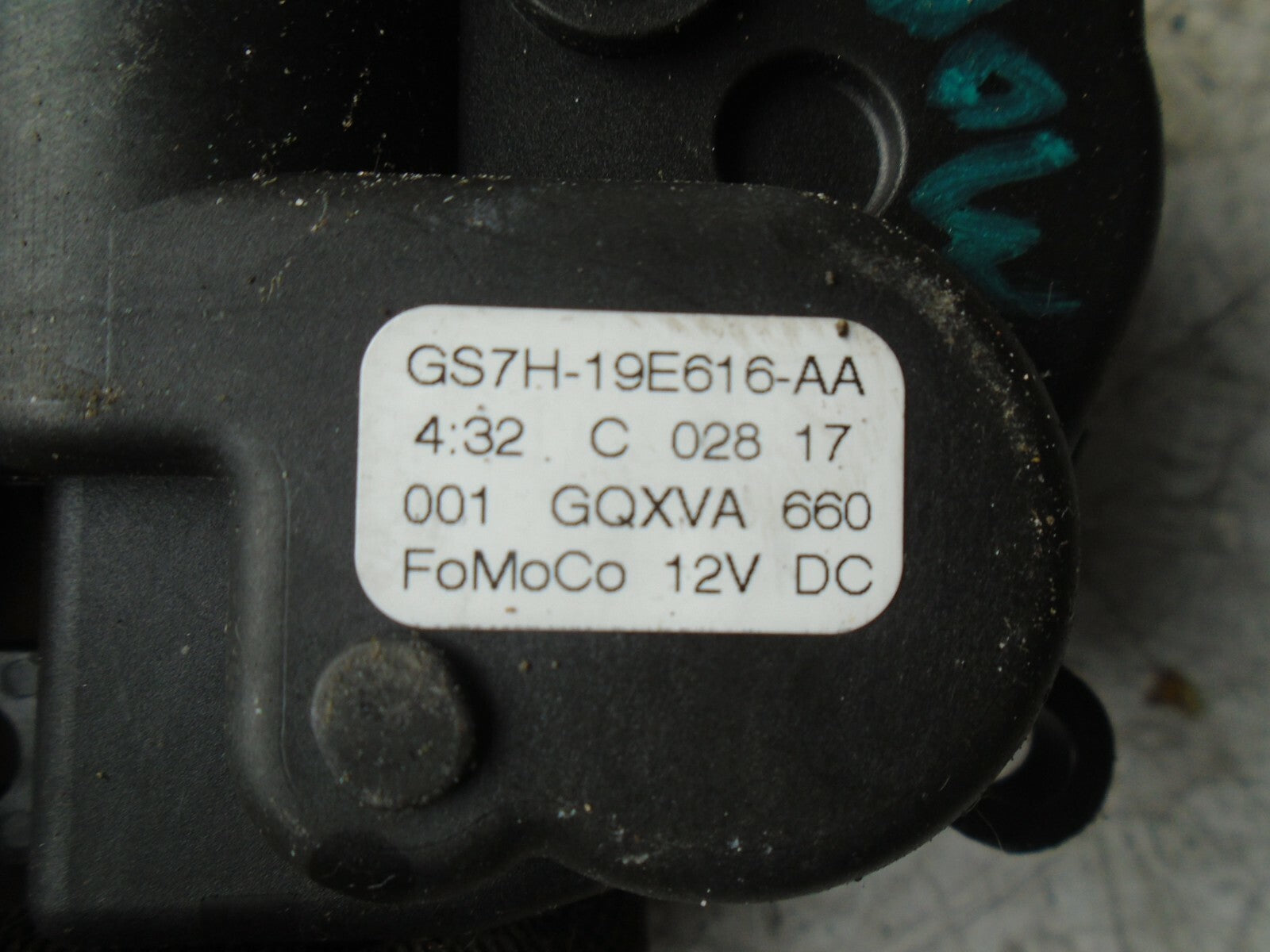 FORD MONDEO 2017 MK5 HEATER FLAP CONTROL MOTOR REGULATOR GS7H19E616