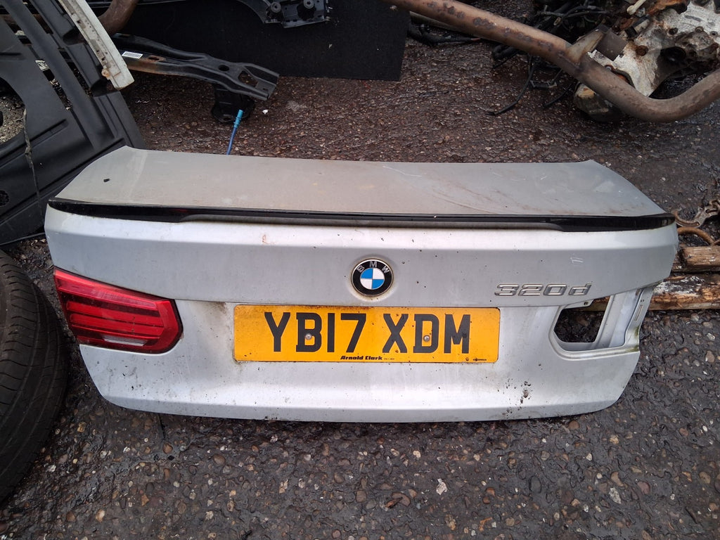 2017 BMW 3 SERIES F30 SALOON BARE TAILGATE BOOTLID SILVER