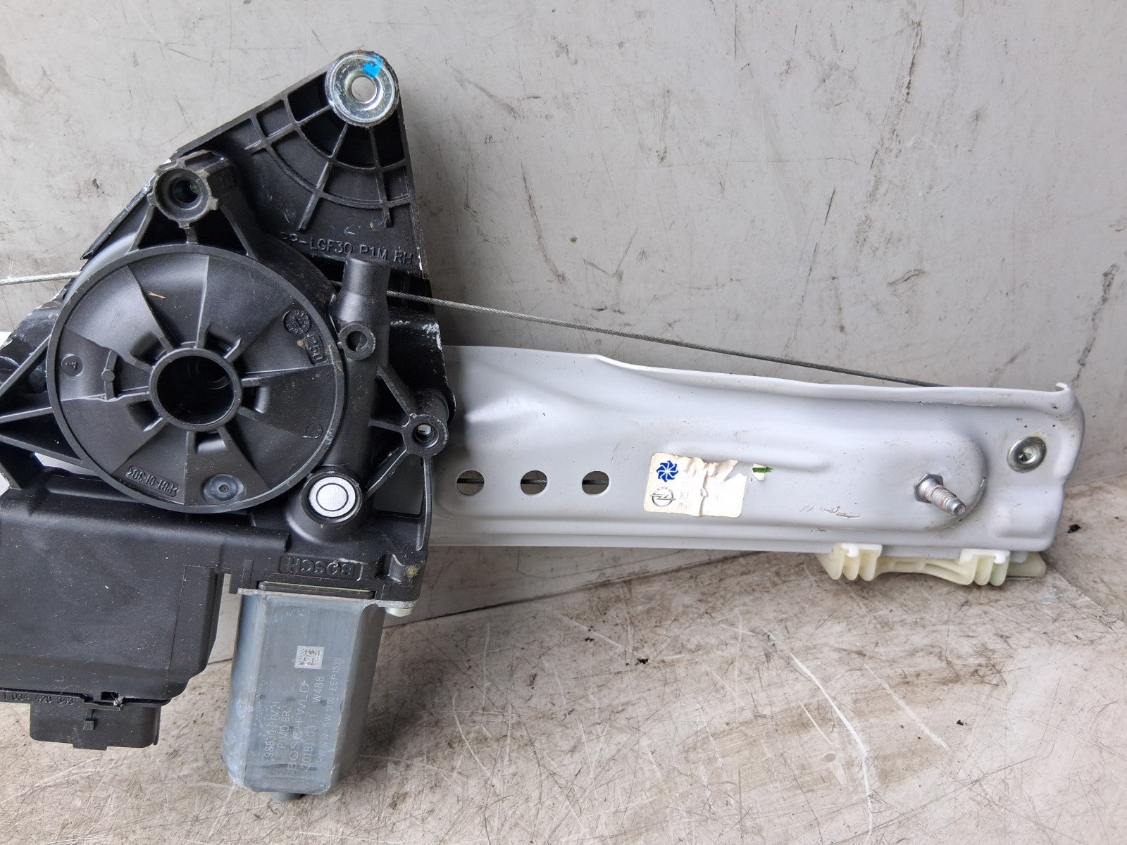 VAUXHALL CROSSLAND X 2018 OSF DRIVER SIDE WINDOW MOTOR & REGULATOR 39187592