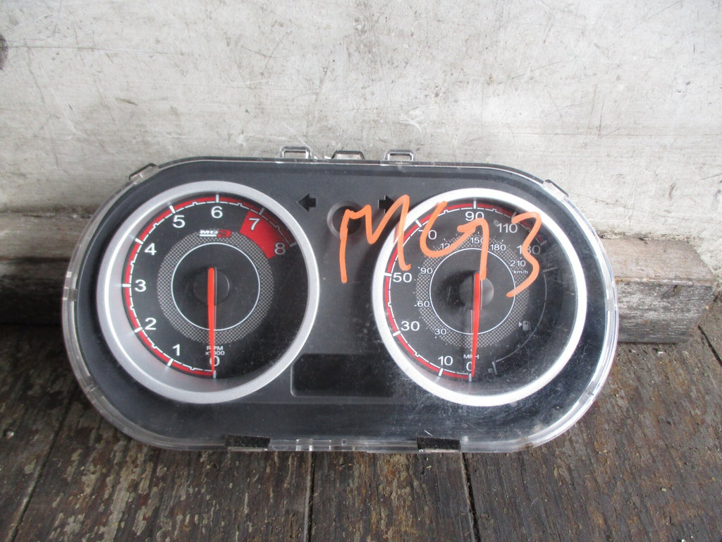 MG MG3 2017 1.5 PETROL SPEEDO SPEEDOMETER INSTRUMENT CLUSTER 10188212
