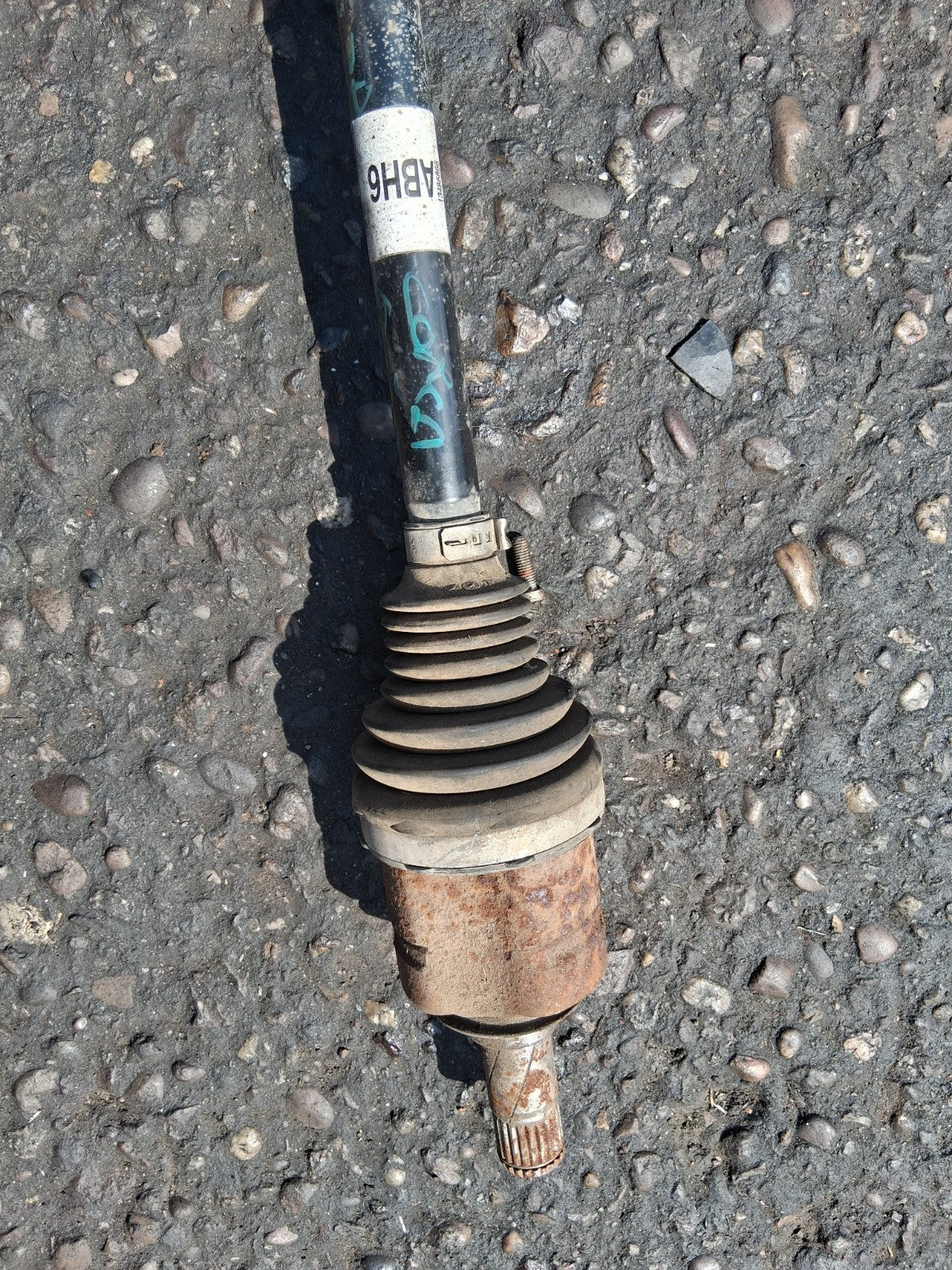 2019 VAUXHALL CORSA E 1.3 PETROL MANUAL NSF PASSENGER SIDE DRIVESHAFT 13486866