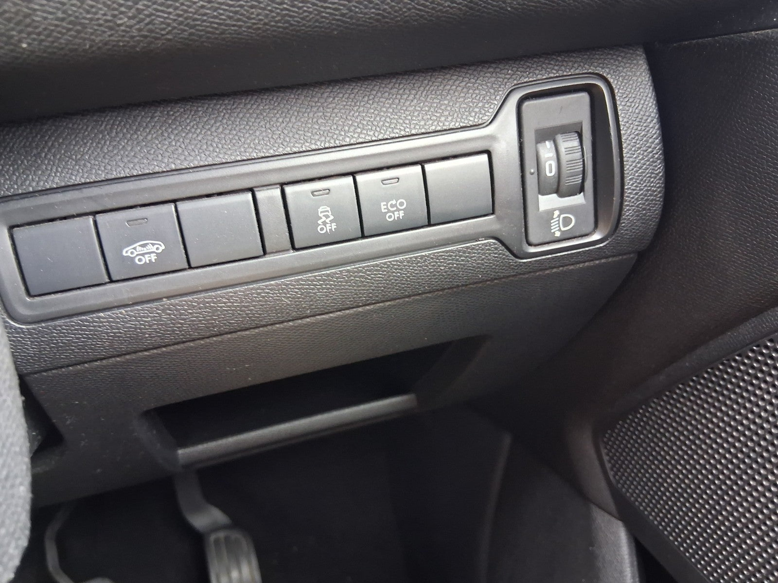 2015 PEUGEOT 308 MK2 ESTATE HEADLIGHT ADJUSTER CONTROL SWITCH PANEL