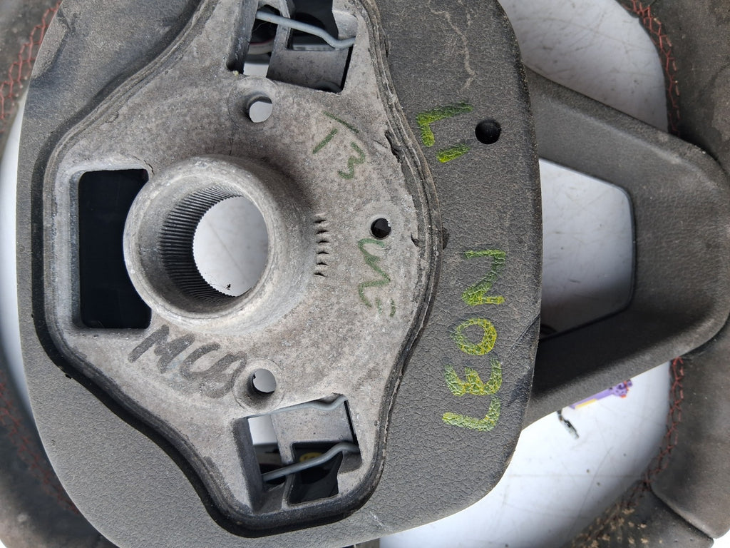 SEAT LEON 2017 MK3 MULTIFUNCTION STEERING WHEEL 5F0419091R