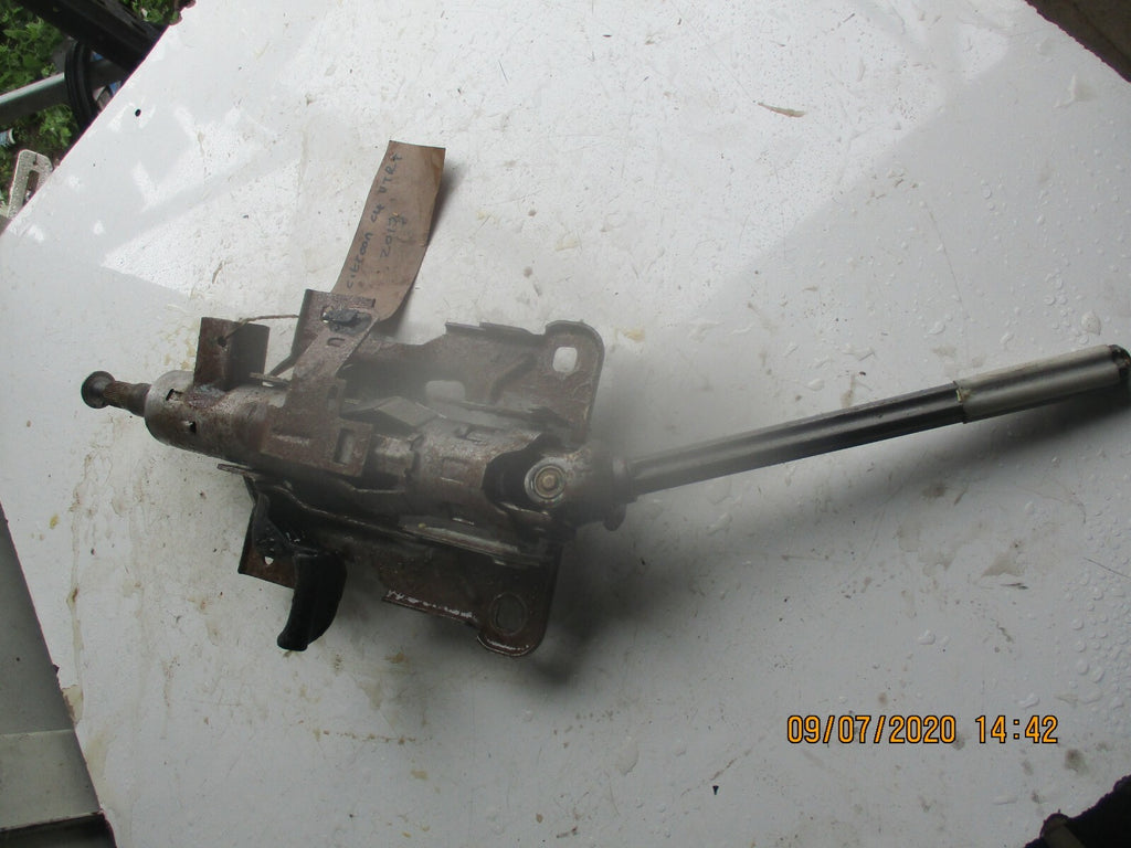 CITROEN C4 PICASSO 2013 ADJUSTABLE STEERING COLUMN WITH LOWER UJ KNUCKLE JOINT