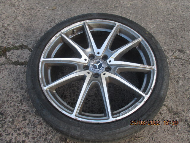 MERCEDES BENZ S CLASS 2019 W222 ALLOY WHEEL TYRE 245/40R20 8.5JX20H2 A2224014000