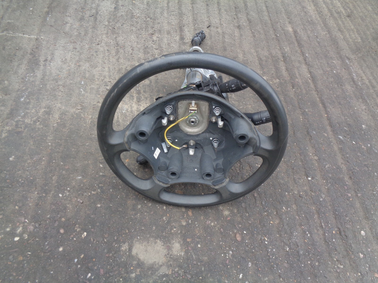 IVECO DAILY VAN 2015 MK5 STEERING COLUMN STALKS STEERING WHEEL COMPLETE UNIT