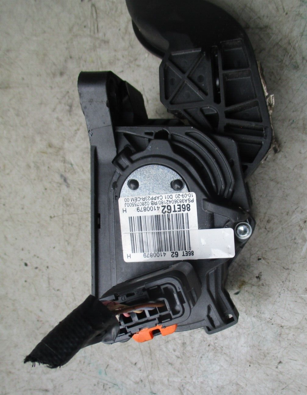 VAUXHALL CORSA SPEED ACCELERATOR THROTTLE PEDAL 86ET82