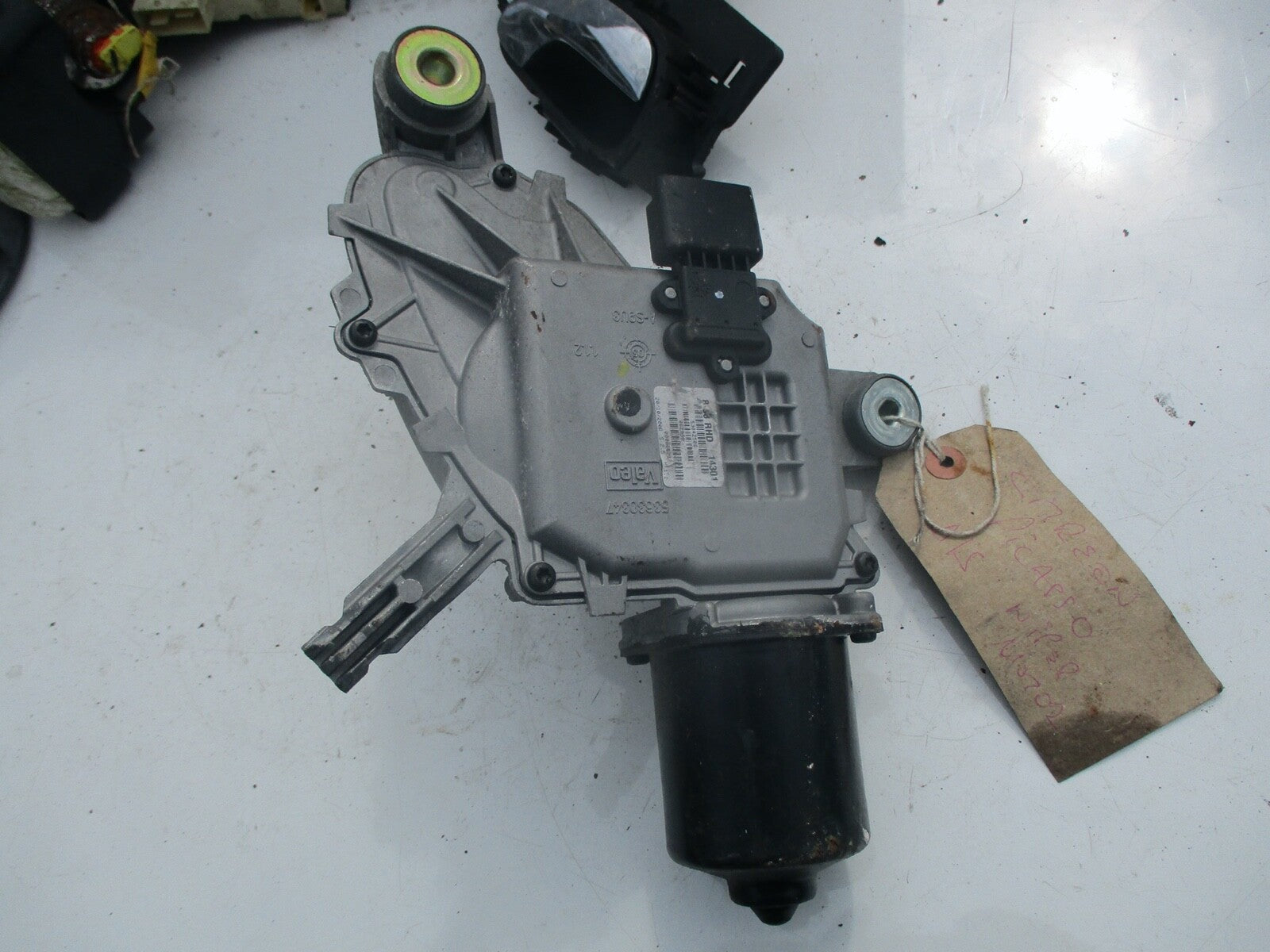 CITROEN C4 PICASSO MK1 2007 OS DRIVER SIDE WIPER MOTOR ASSEMBLY 9654063380
