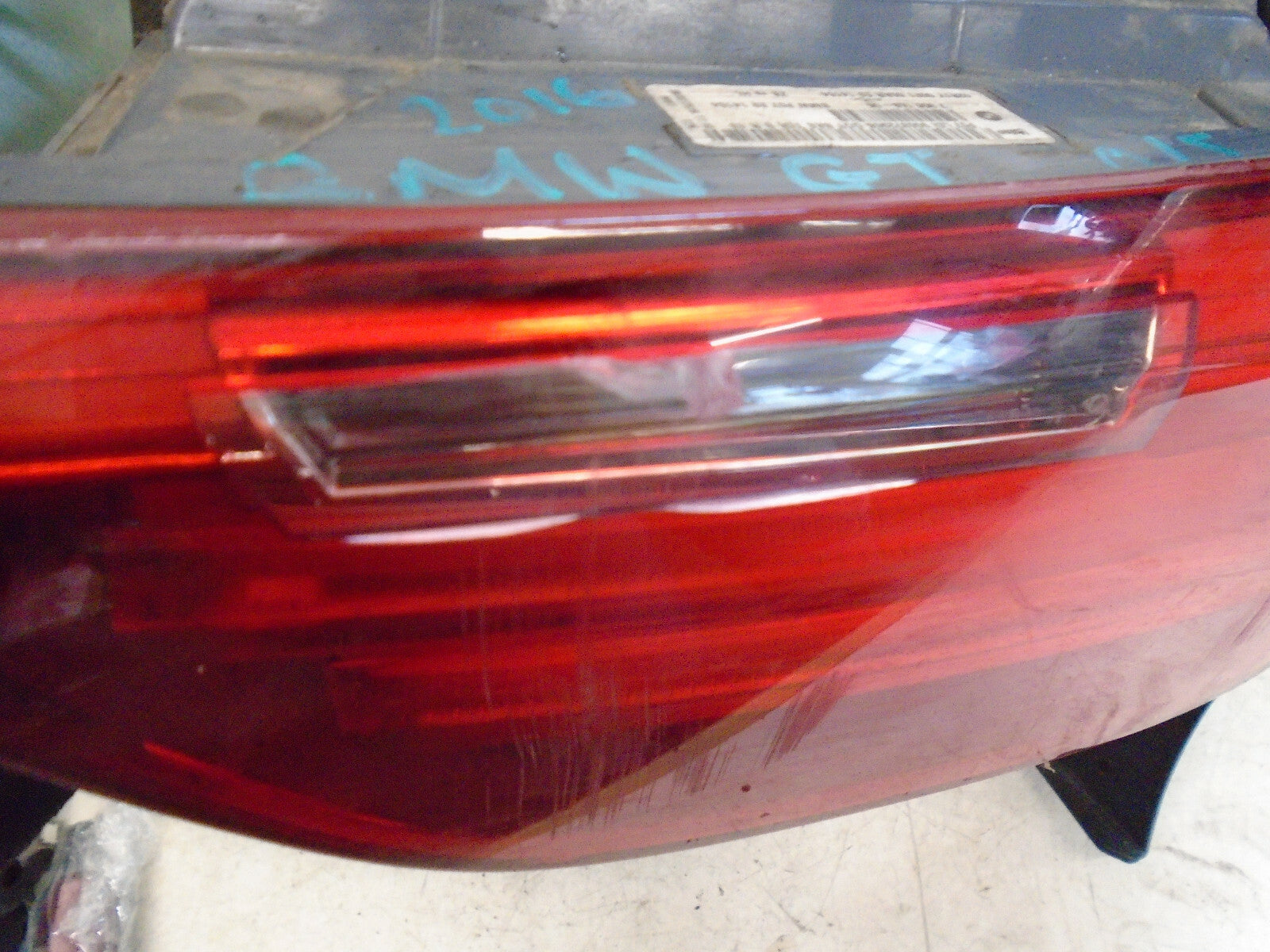 BMW 5 SERIES GRAN TURISMO 5 DOOR OSR DRIVER SIDE REAR TAIL LIGHT 7306168