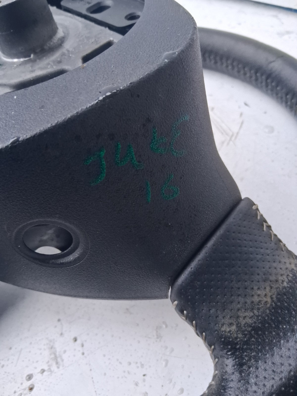 NISSAN JUKE 2016 F15 MULTIFUNCTIONING STEERING WHEEL 34126712B