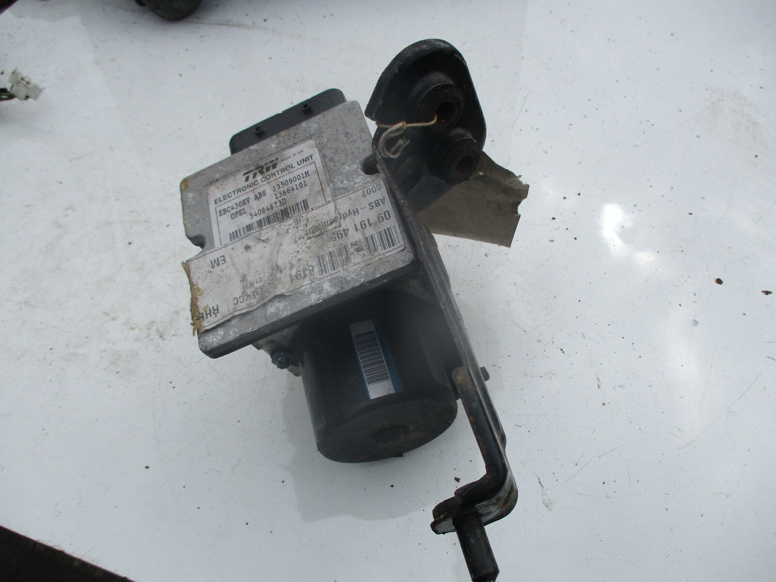 VAUXHALL VECTRA C 2004 1.8 16V ABS BRAKE CONTROL PUMP MODULE 13509001M 09191495