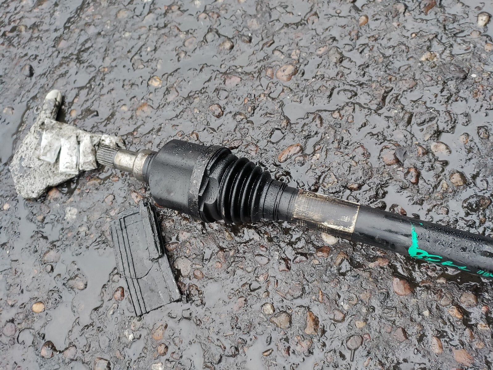 2021 CITROEN BERLINGO MK3 K9 1.5 DIESEL MANUAL DRIVER SIDE DRIVESHAFT 9806699780