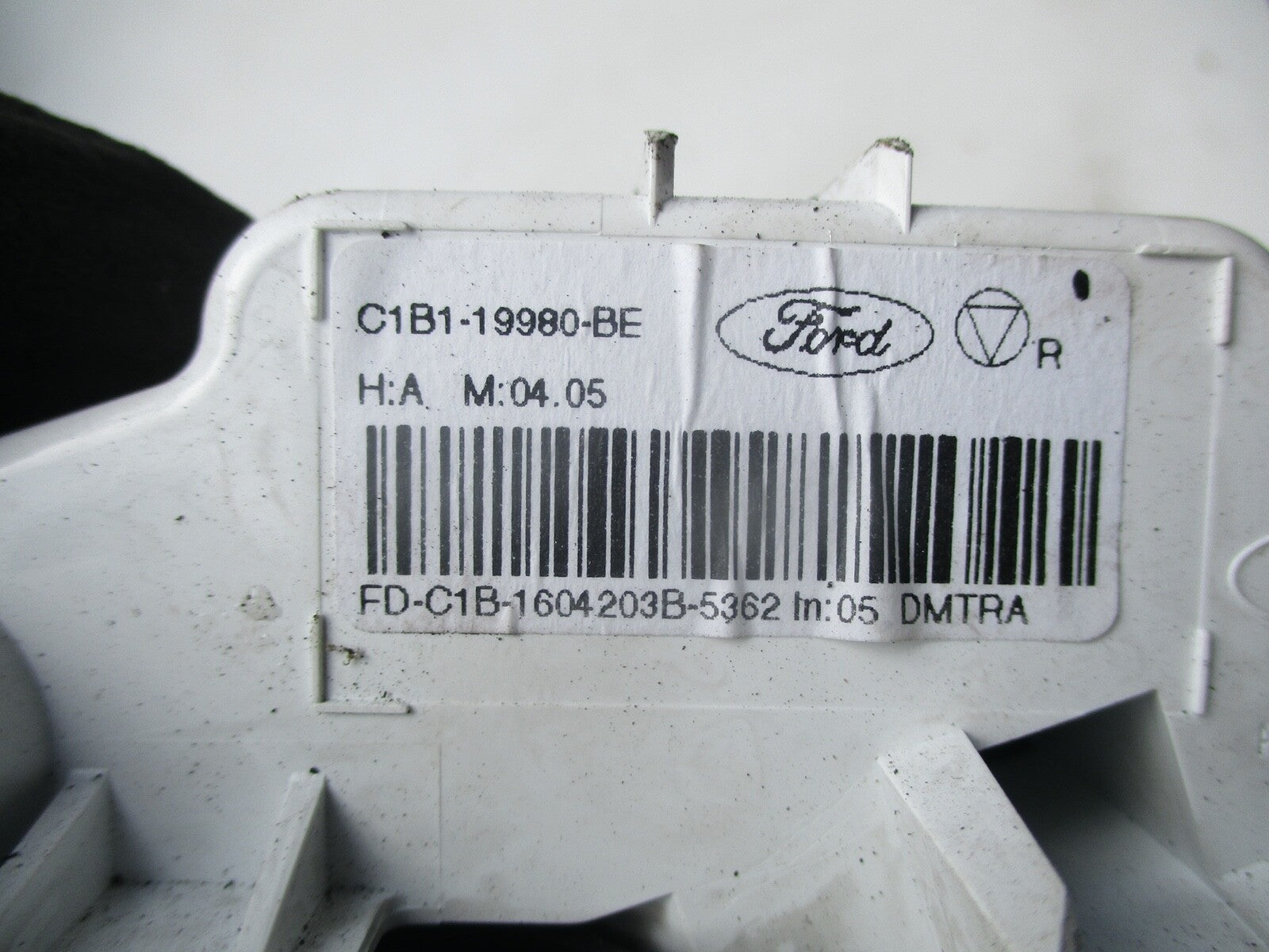 FORD FIESTA MK7 1.4 HEATER CLIMATE CONTROLS C1B1 19980 BE