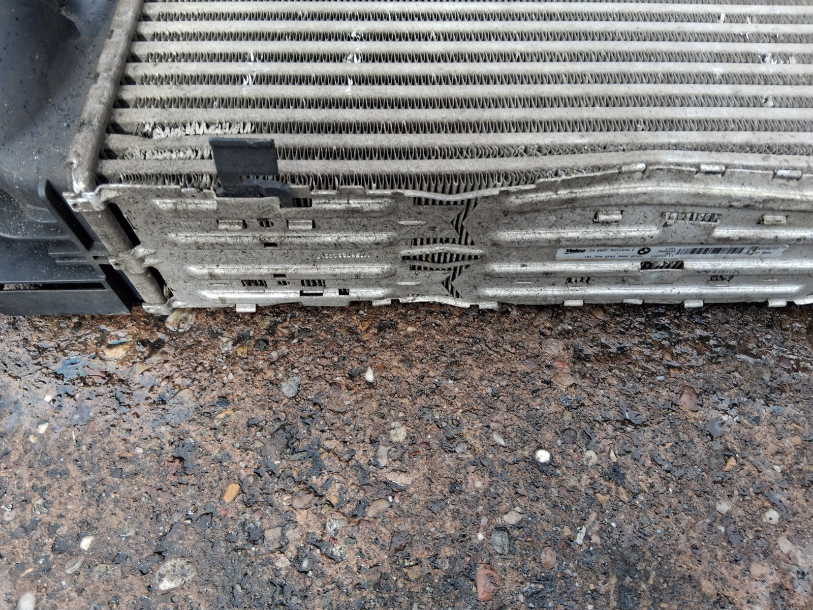 2018 BMW 3 SERIES F30 2.0 DIESEL INTERCOOLER RADIATOR AIR COOLER 7600532