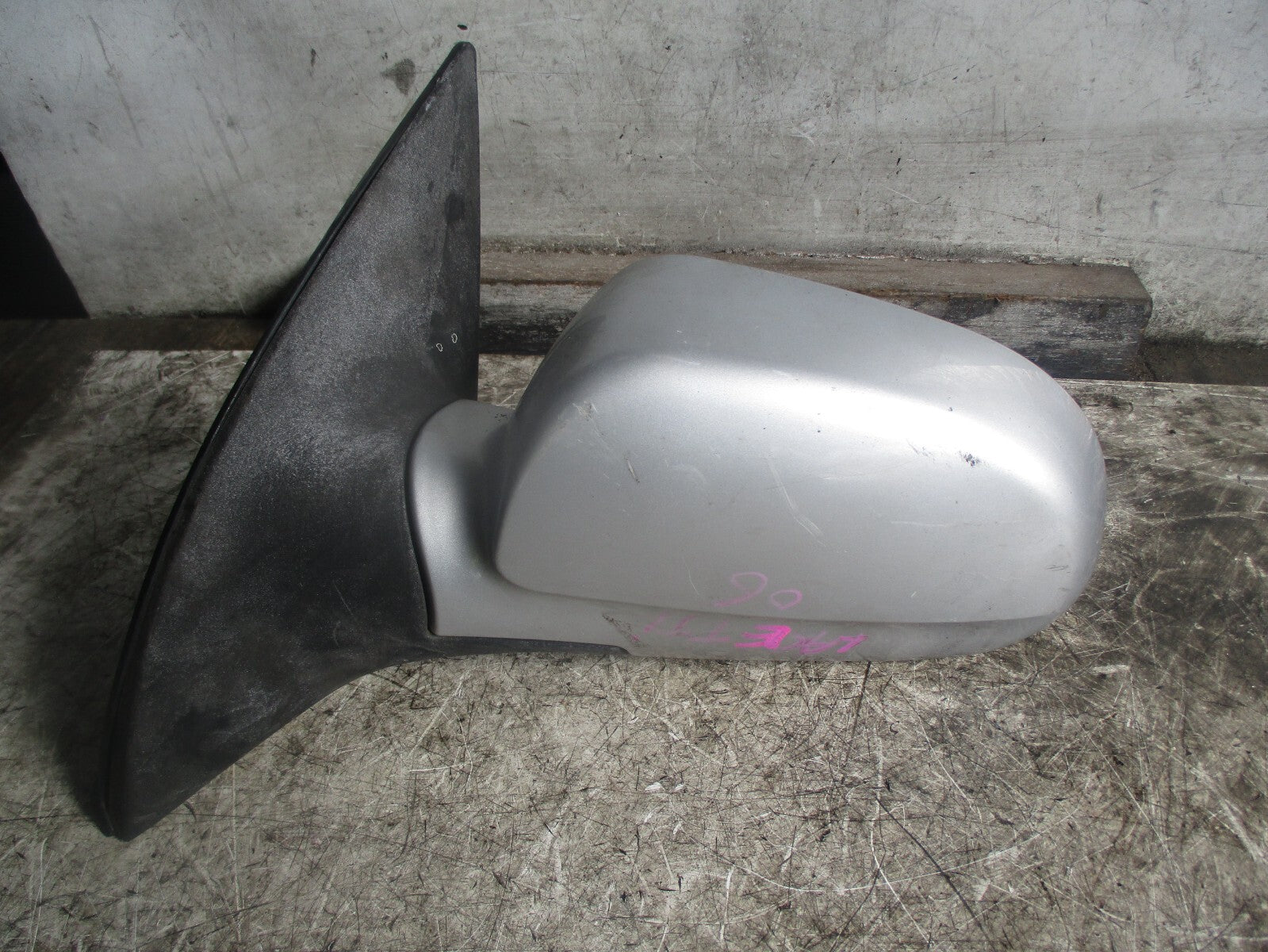 CHEVROLET LACETTI 2006 MK1 NSF PASSENGER SIDE FRONT WING MIRROR GREY