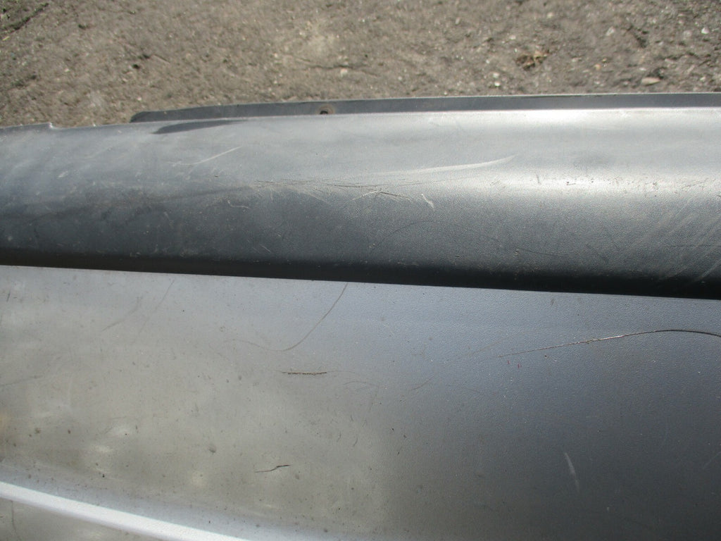 CHEVROLET MATIZ 2003 REAR BUMPER SILVER