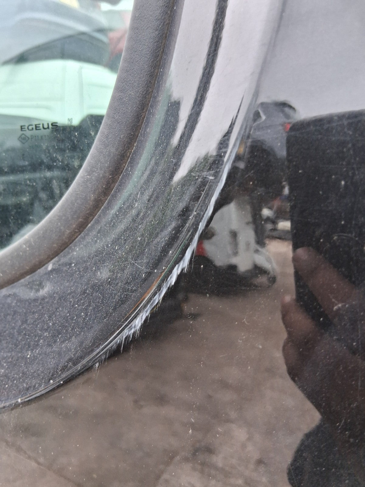 2021 NISSAN NV400 MK1 NSF PASSENGER SIDE FRONT LEFT BARE DOOR BLACK