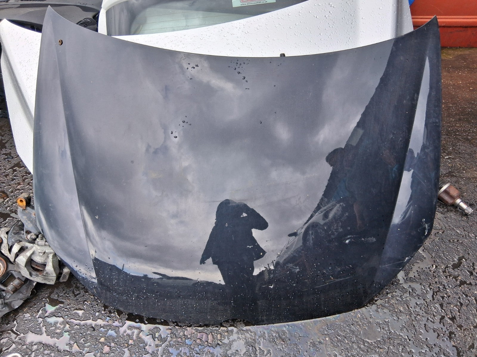 VW VOLKSWAGEN GOLF MK6 2012 FRONT BONNET HOOD PANEL DEEP BLACK LC9X