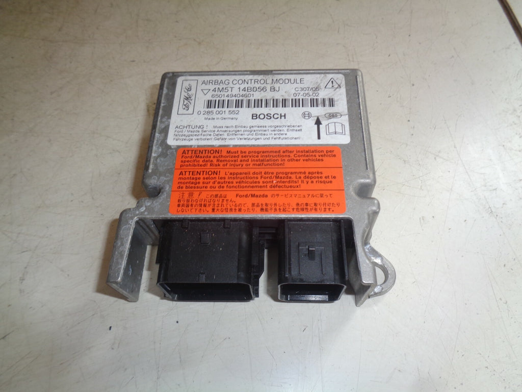 FORD FOCUS MK2 PREFACELIFT 2007 SAFETY BAG CONTROL MODULE 4M5T14B056BJ