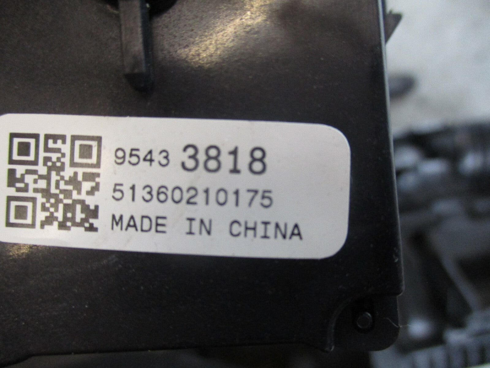 VAUXHALL INSIGNIA  WIPER INDICATOR CONTROL SWITCH STALK 95433818