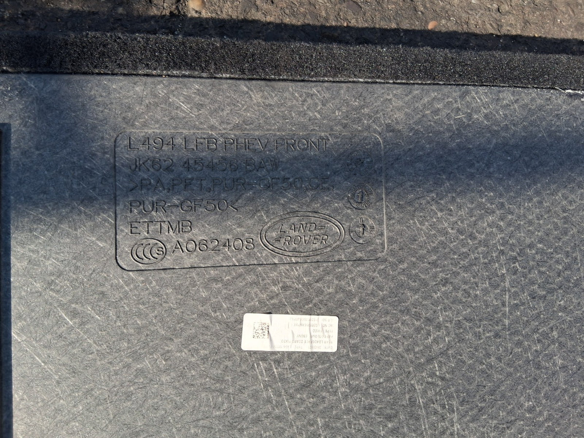 2021 LAND ROVER RANGE ROVER L494 REAR BOOT LINER FLOOR JK6245456BAW