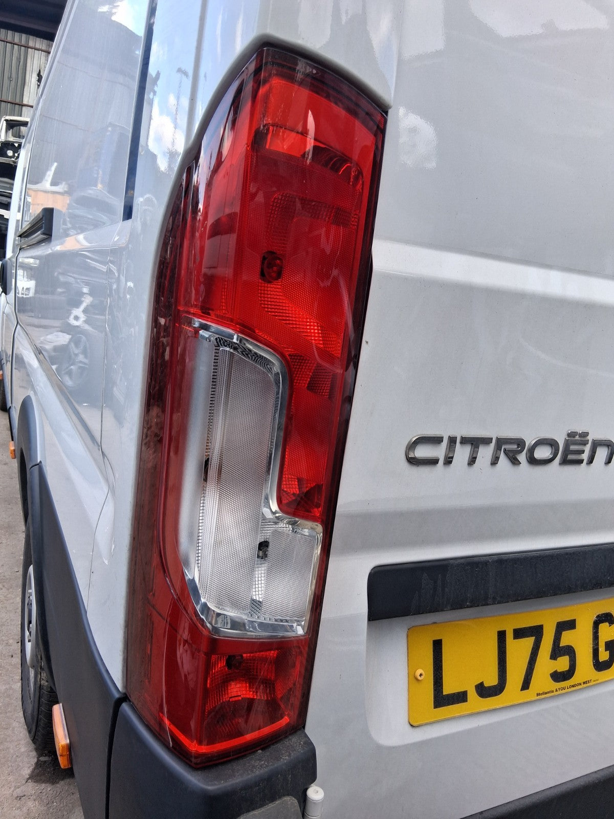 2025 CITROEN RELAY MK3 HIGH ROOF L4H2 NSR PASSENGER SIDE REAR TAIL LIGHT LAMP