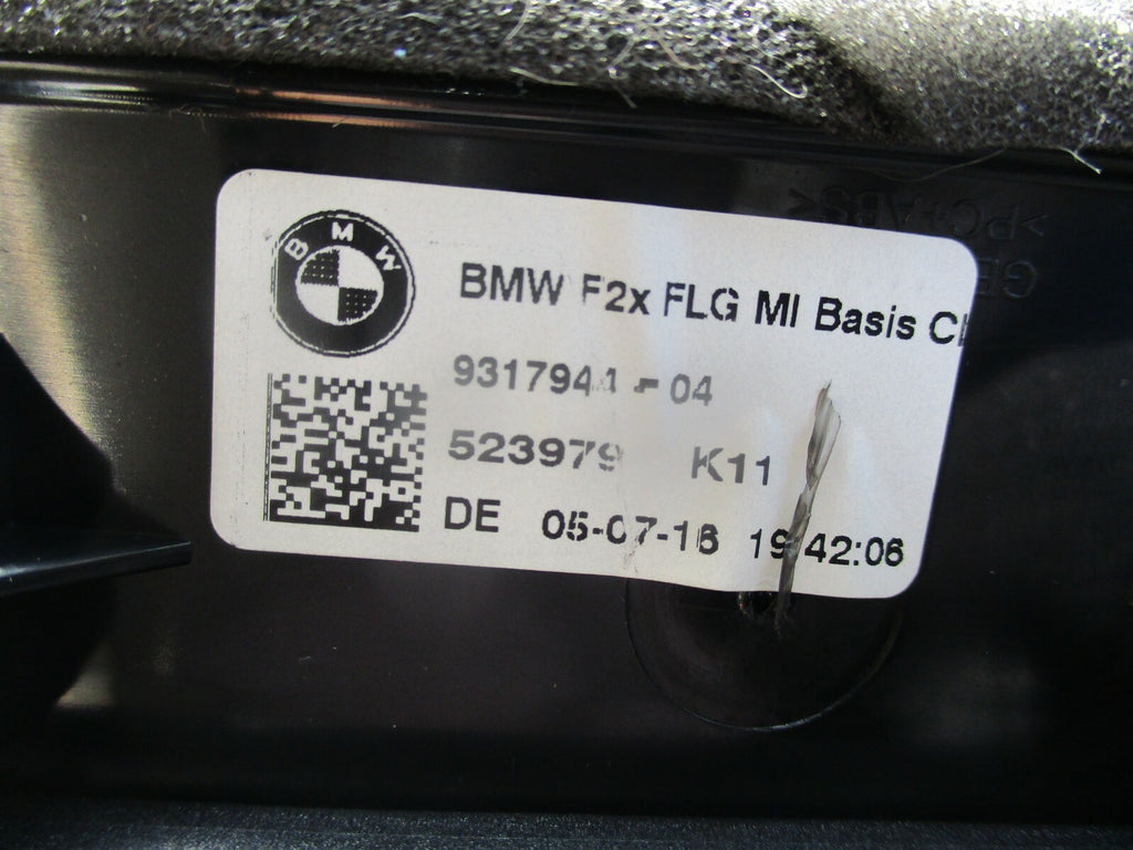 BMW 1 SERIES F20 F21 CENTRE DASH AIR VENTS TRIM & HAZARD SWITCH 931794404