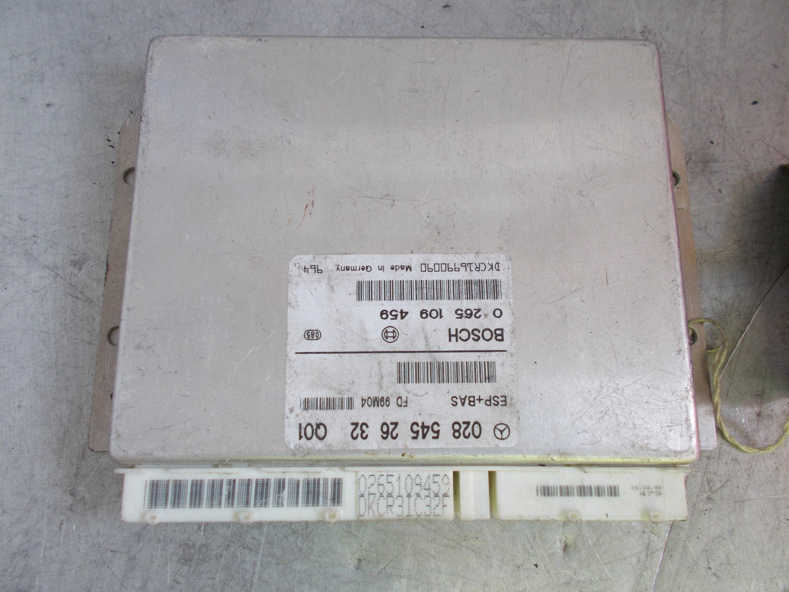 2004 MERCEDES A160 1.6 BRAKE CONTROL UNIT ESP BAS 0285452632  0265109459
