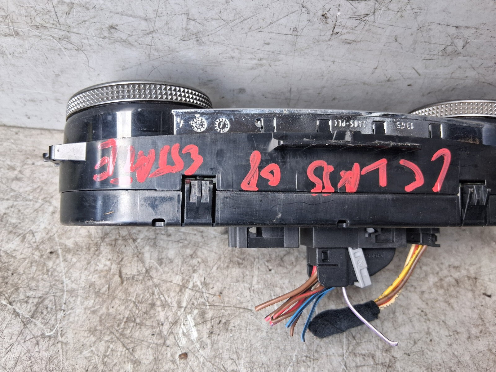 2008 MERCEDES C CLASS ESTATE AC HEATER CLIMATE CONTROL SWITCH PANEL A2C53290179