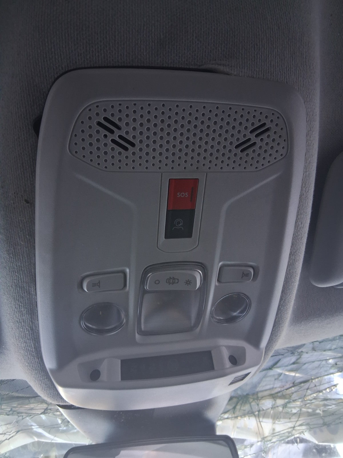 2023 CITROEN C4 MK3 FRONT INTERIOR ROOF READING COURTESY LIGHT