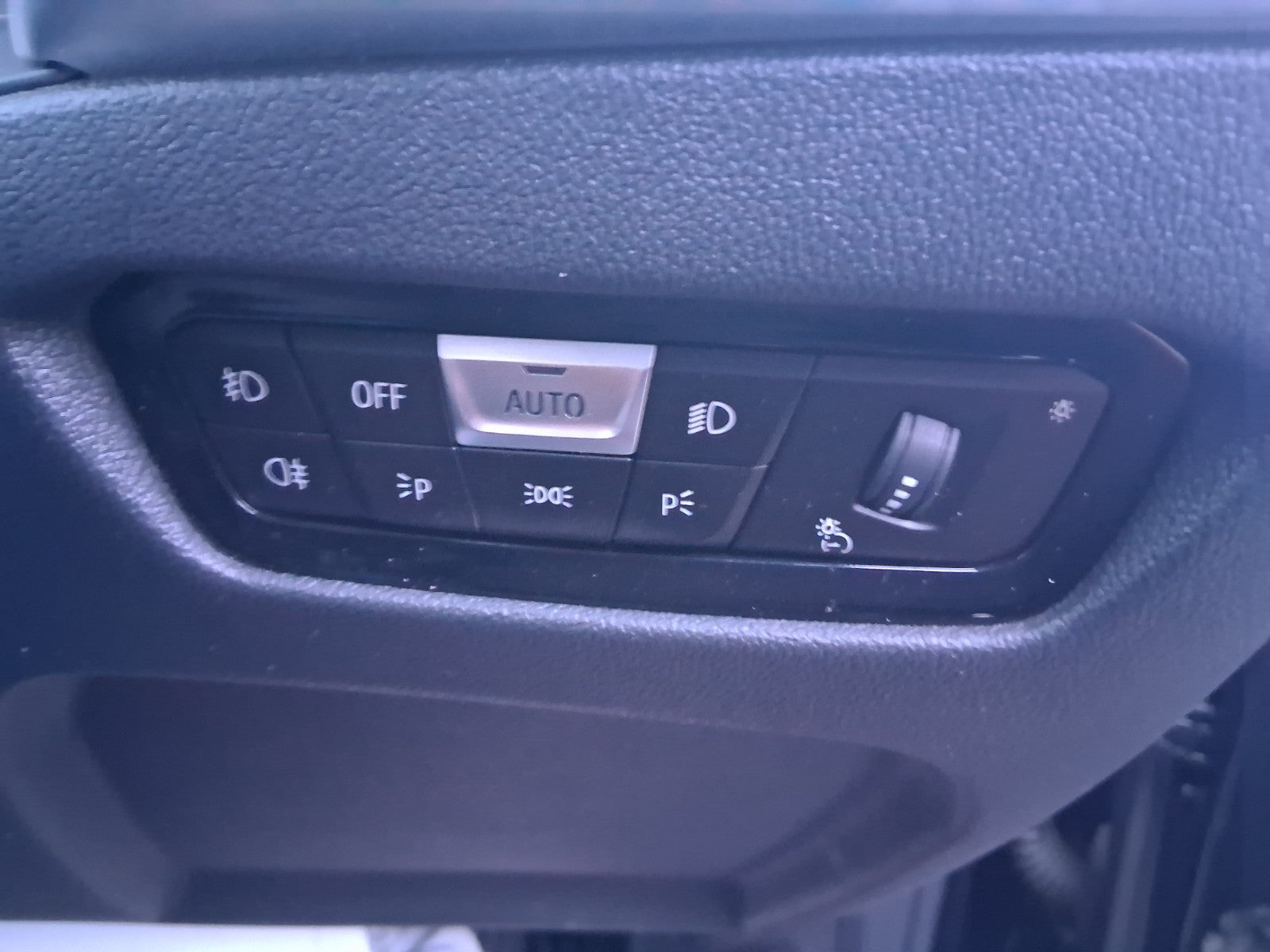 BMW 3 SERIES G20 2019 HEADLIGHT CONTROL SWITCH PANEL