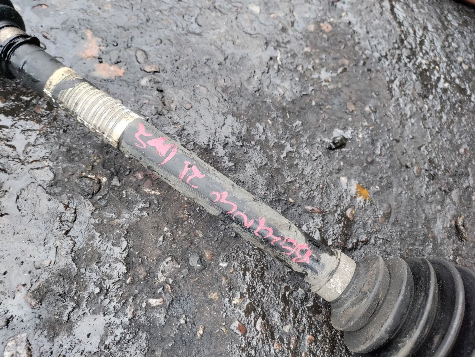 2021 CITROEN BERLINGO K9 1.5 DIESEL NS PASSENGER SIDE DRIVESHAFT 9820471280