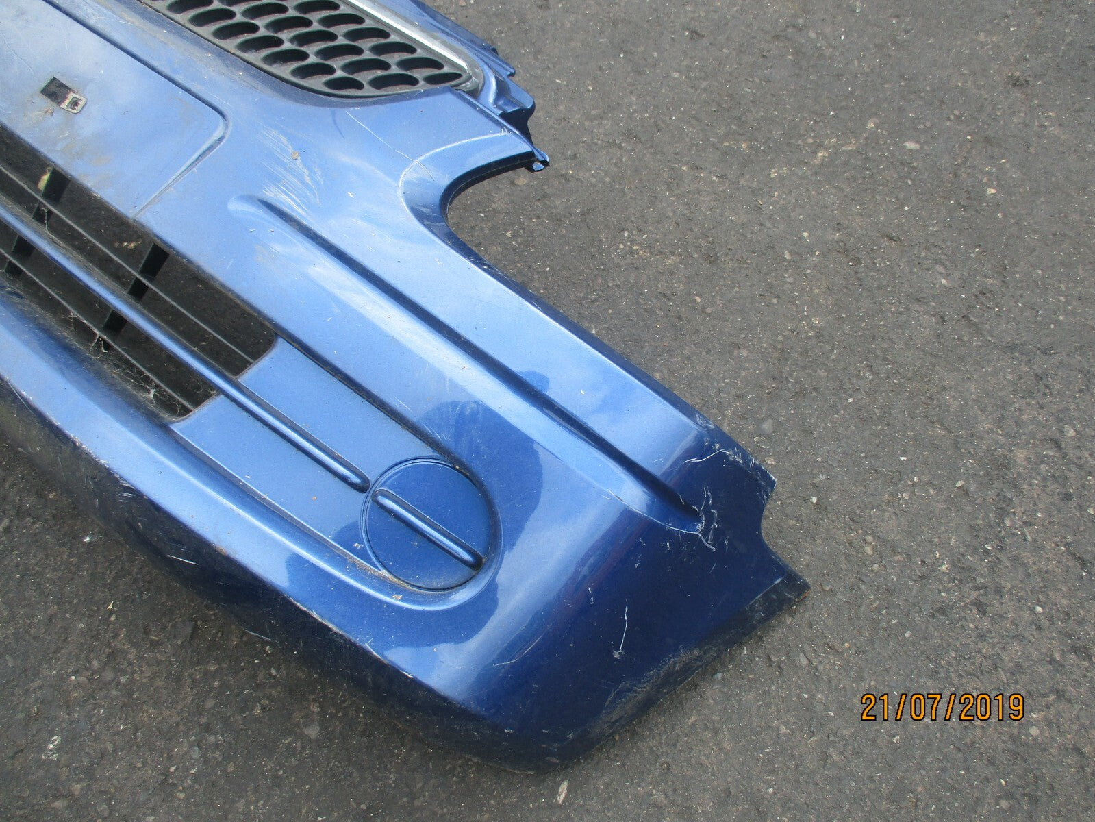 VAUXHALL AGILA A (MK1) FRONT BUMPER COMPLETE BLUE