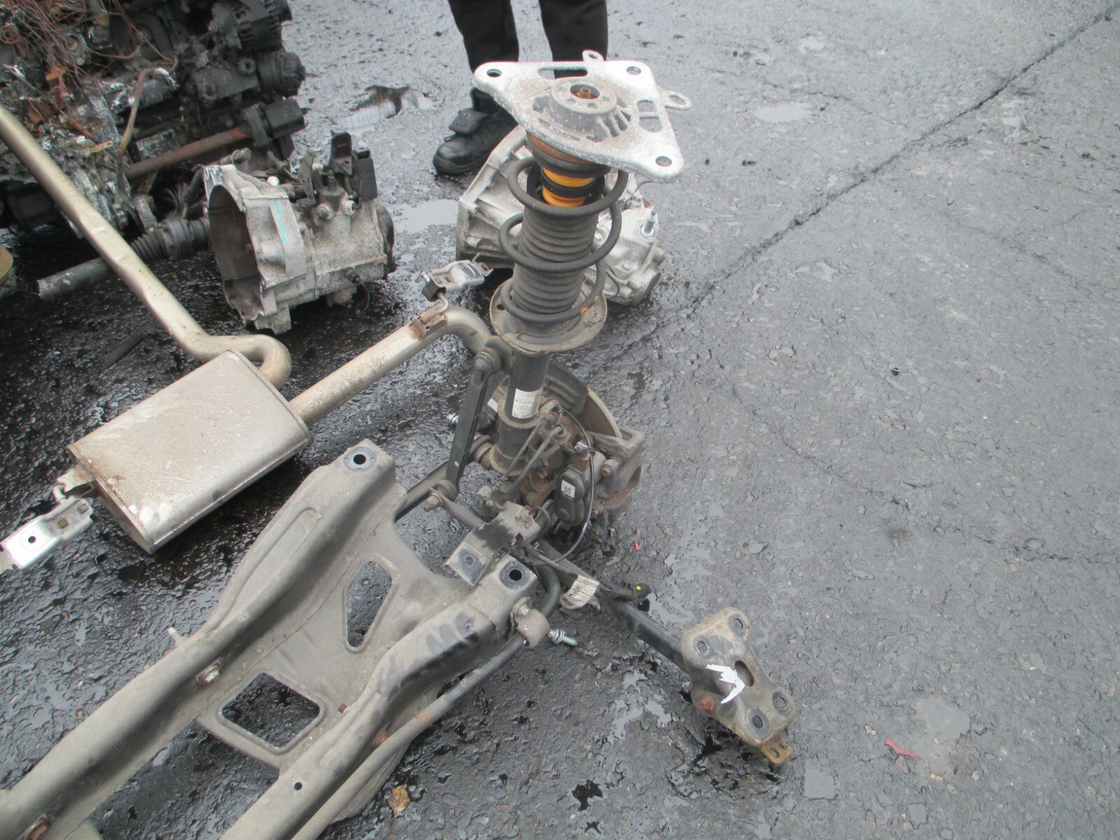 JEEP RENEGADE 2019 SUB FRAME AXLE HUB CALIPER SHOCK SPRING SUSPENSION ARM BAR