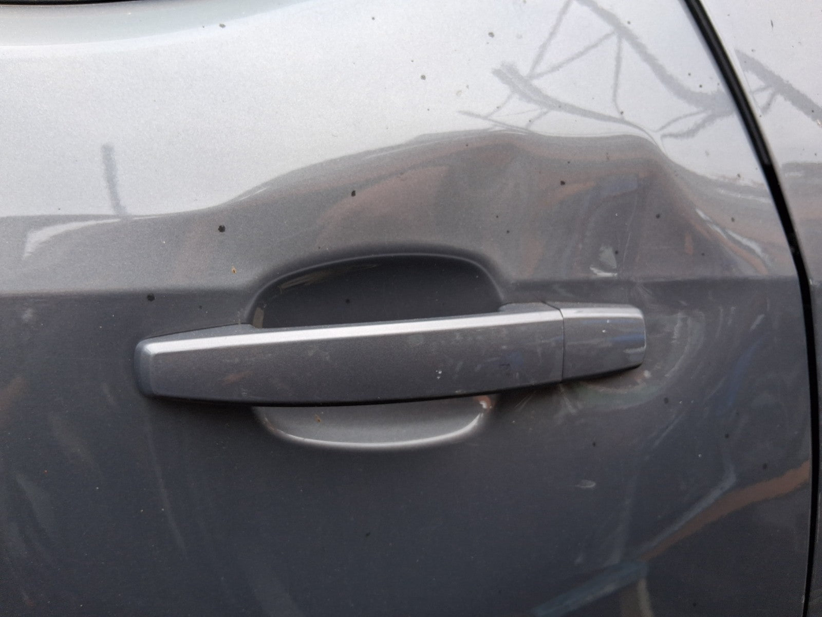 2017 VAUXHALL MERIVA B MK2 OSR DRIVER SIDE REAR RIGHT BARE DOOR GREY Z195
