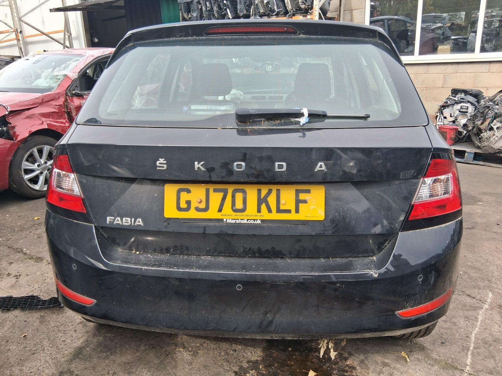 2020 SKODA FABIA MK3 NJ NSF PASSENGER SIDE FRONT LEFT WINDOW CONTROL SWITCH