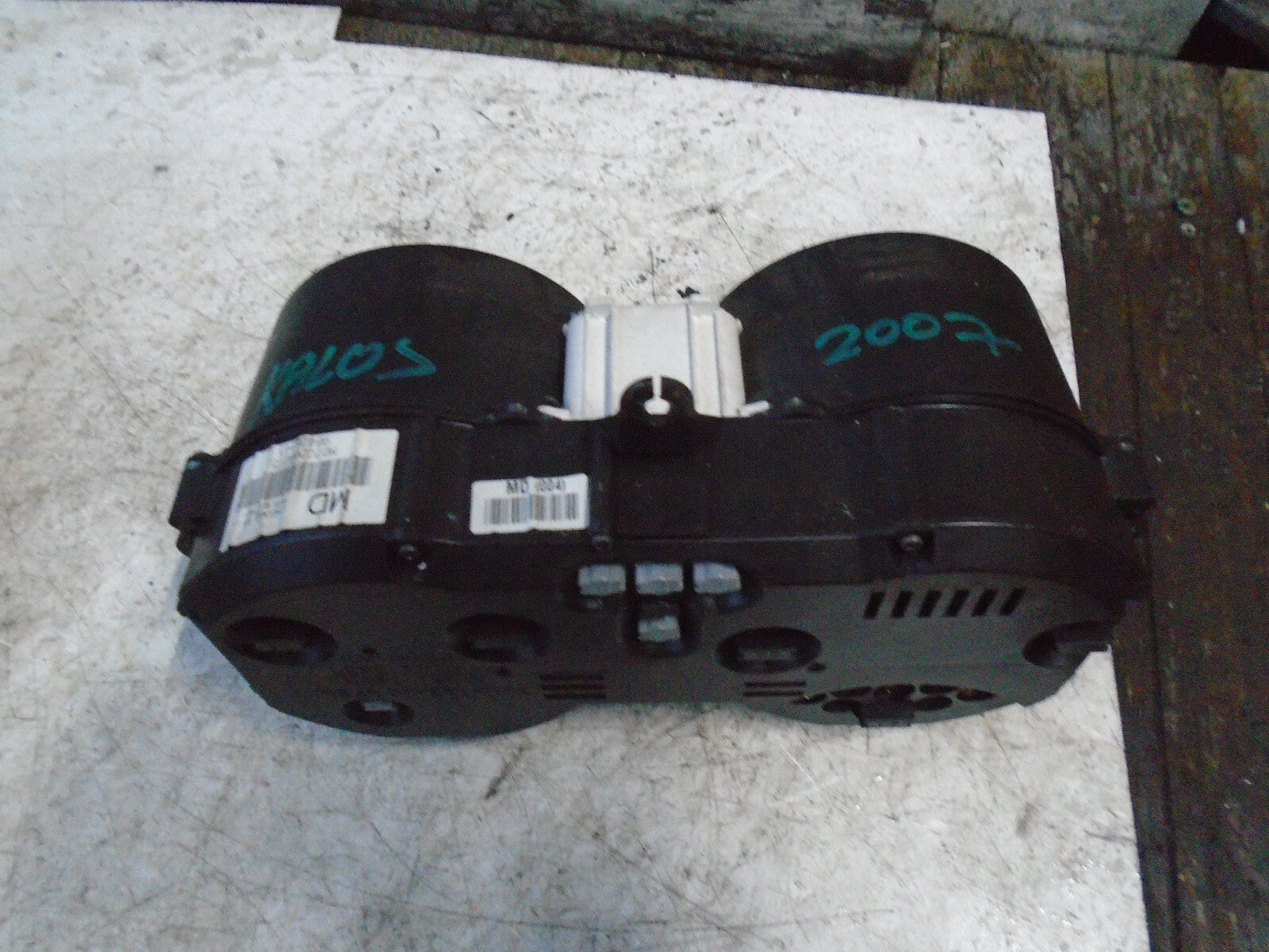 CHEVROLET KALOS 2007 1.2 PETROL SPEEDO INSTRUMENT CLUSTER 96426343 MD7C200215  -