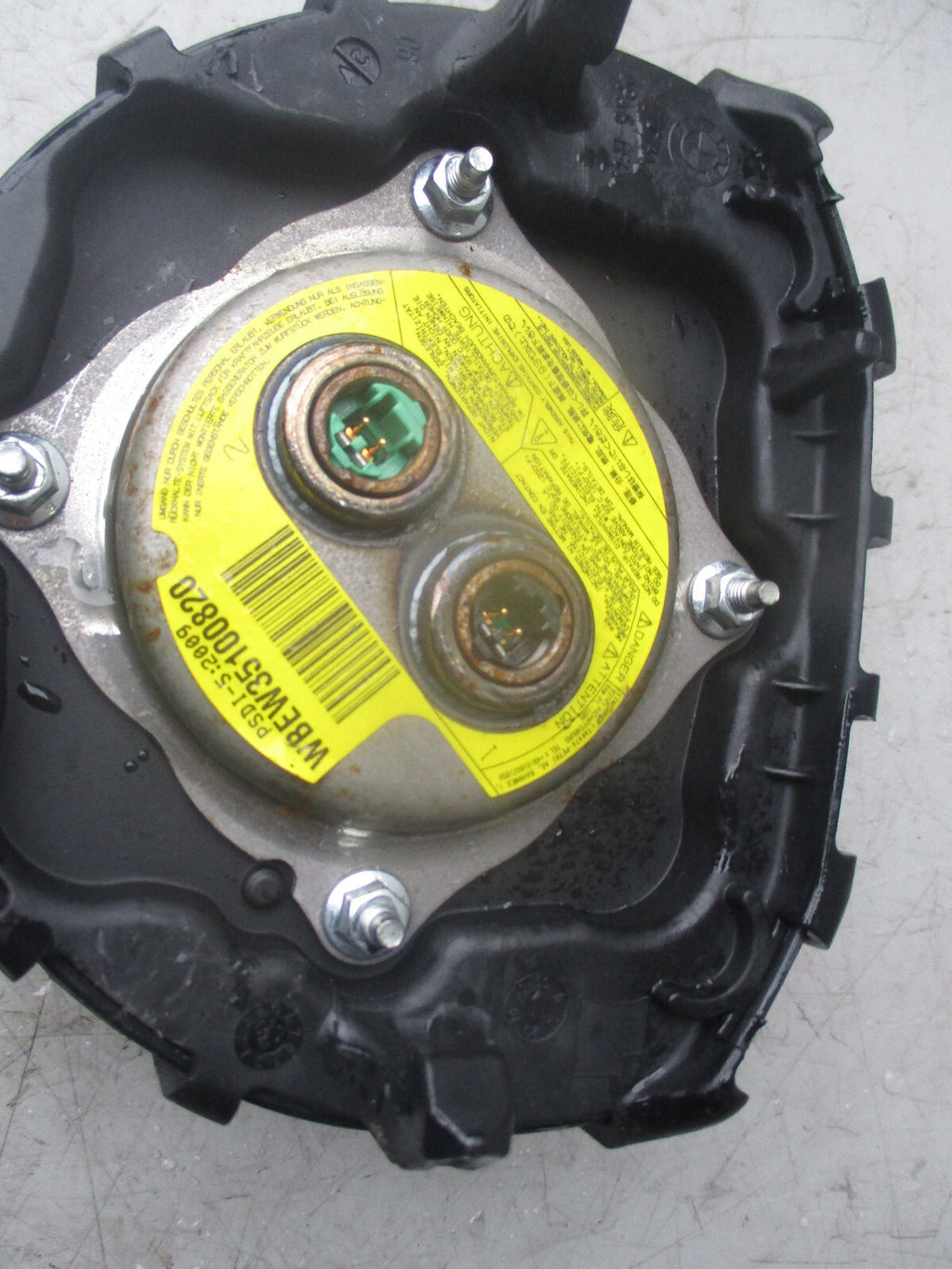 BMW 1 SERIES 2010 E87 STEERING WHEEL AIRBAG 33677051505W