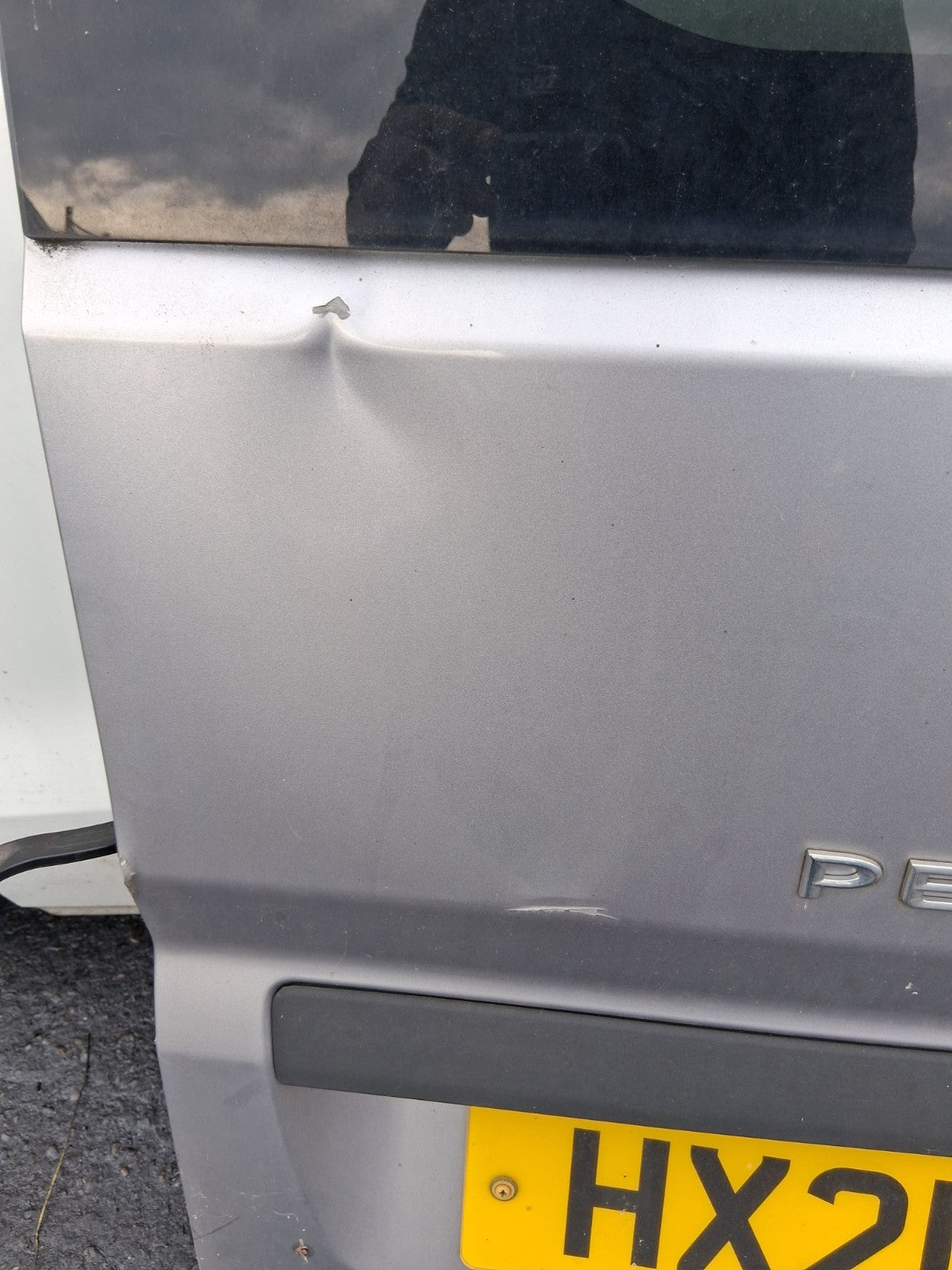 2021 PEUGEOT BOXER MK3 SWB NSR PASSENGER SIDE REAR LEFT COMPLETE DOOR GREY