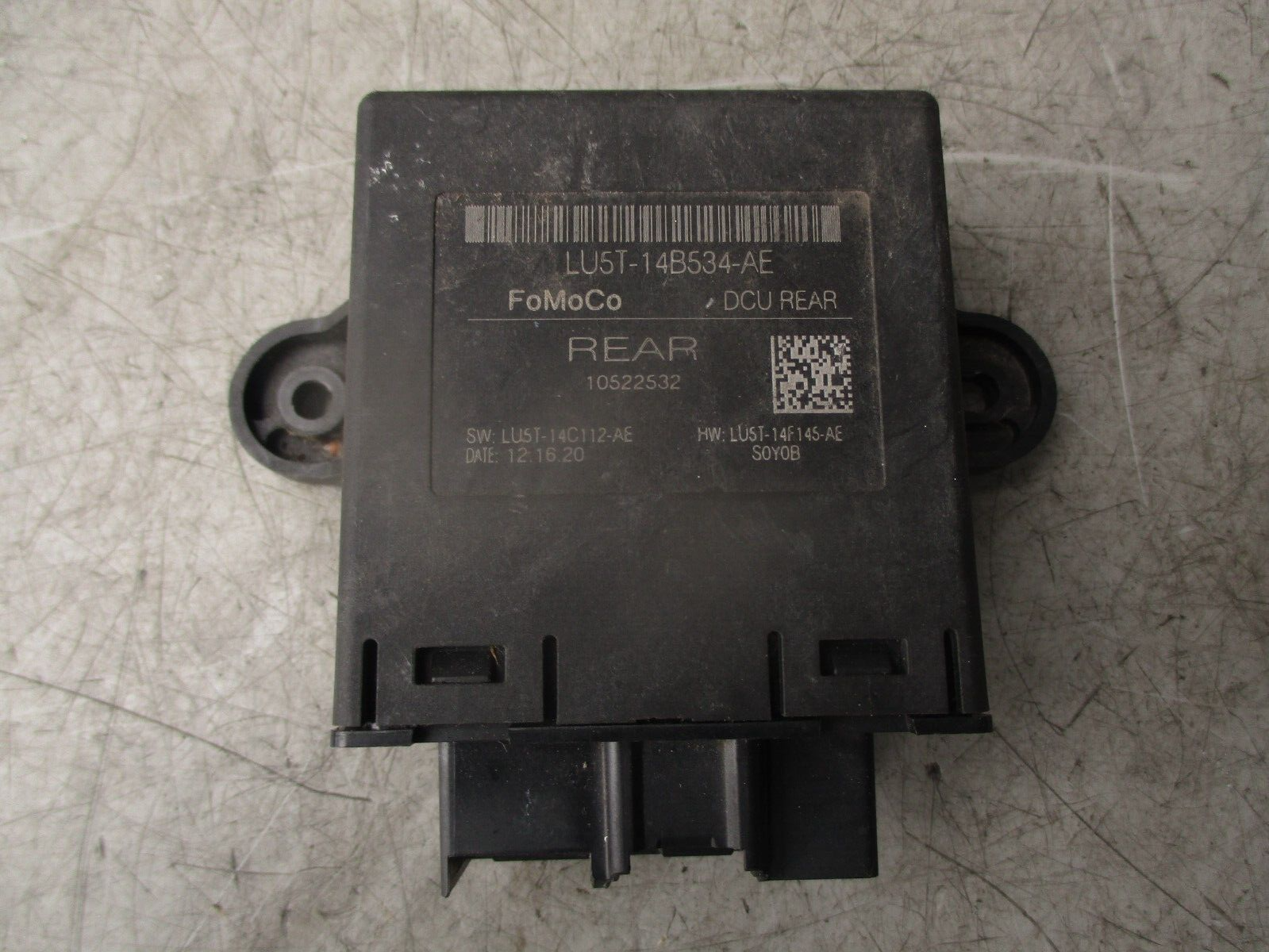 2021 FORD FIESTA MK8 OSR DRIVER SIDE REAR RIGHT DOOR CONTROL MODULE LU5T14B534
