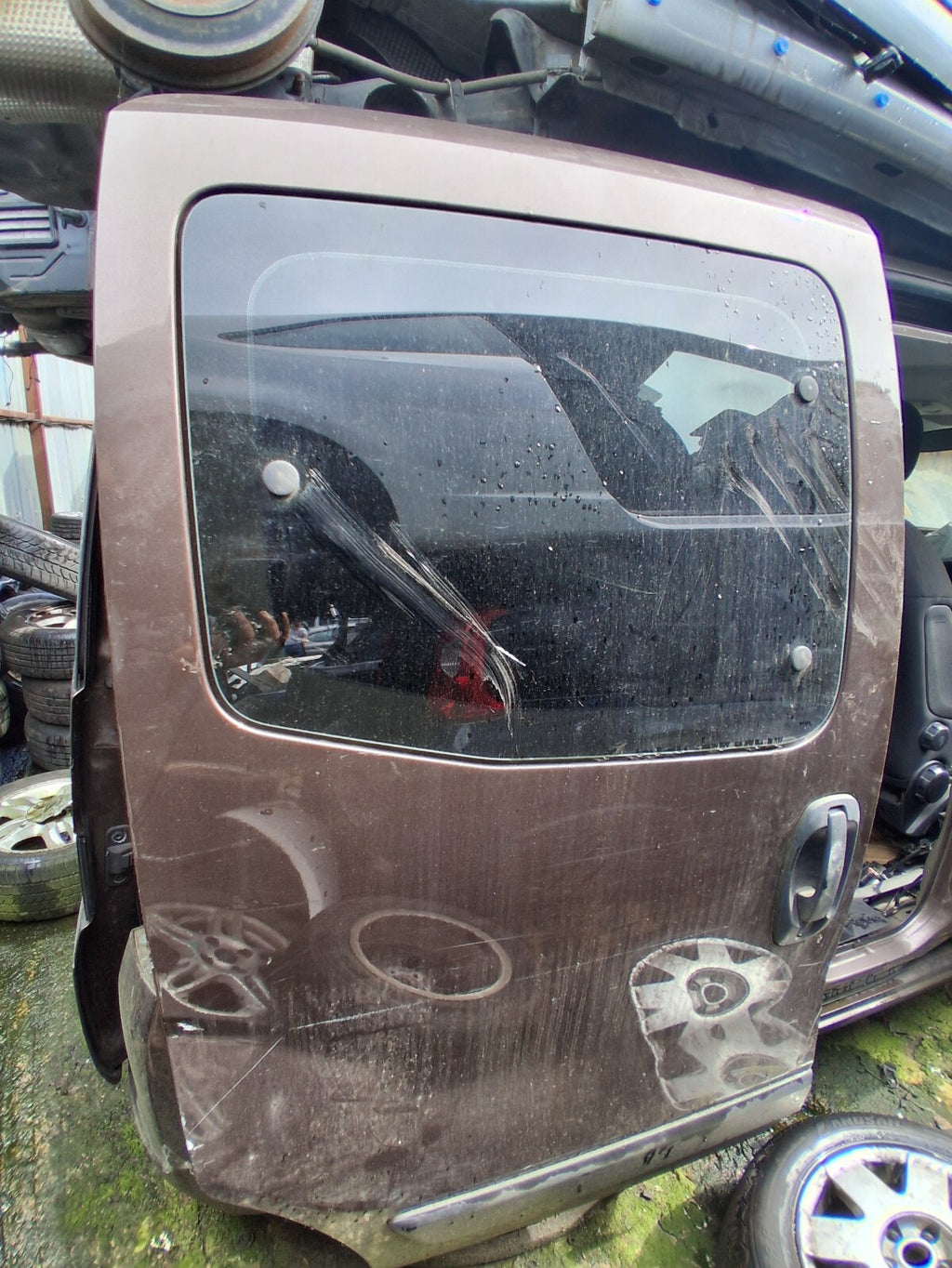 2019 FIAT FIORINO QUBO COMPLETE OSR SLIDING DOOR MAGNETICO BRONZE METALLIC 444