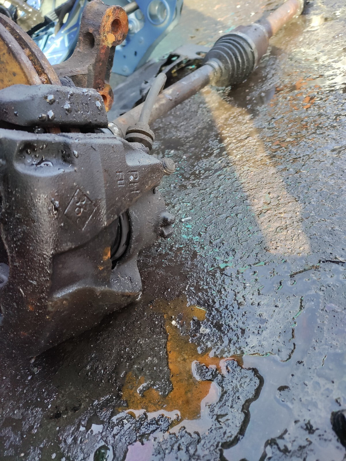 2015 RENAULT MEGANE 1.6 DIESEL OSF DRIVER FRONT HUB & DRIVE SHAFT