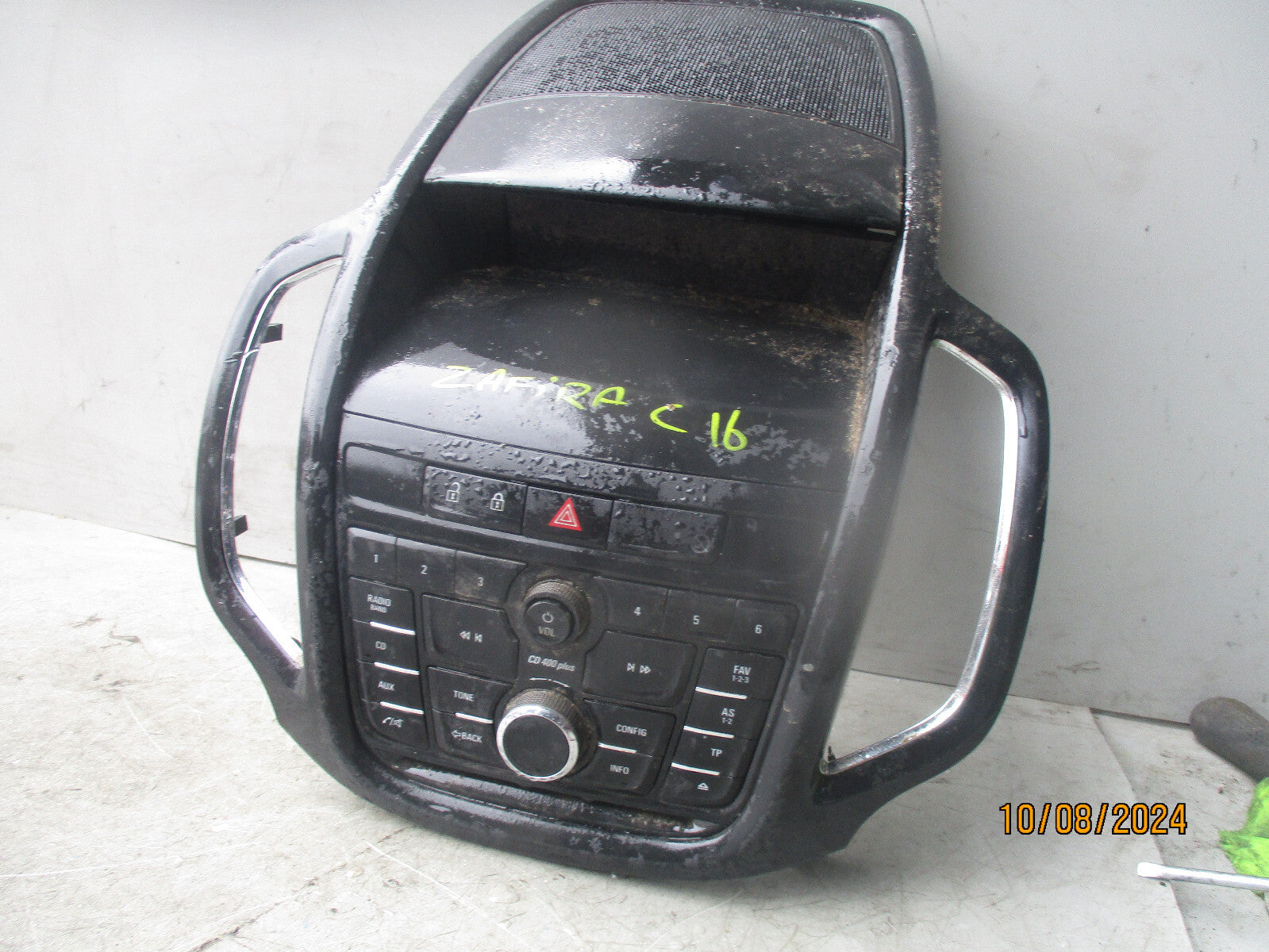 2016 VAUXHALL ZAFIRA C MULTIMEDIA STEREO RADIO CONTROL PANEL  A2C87291100