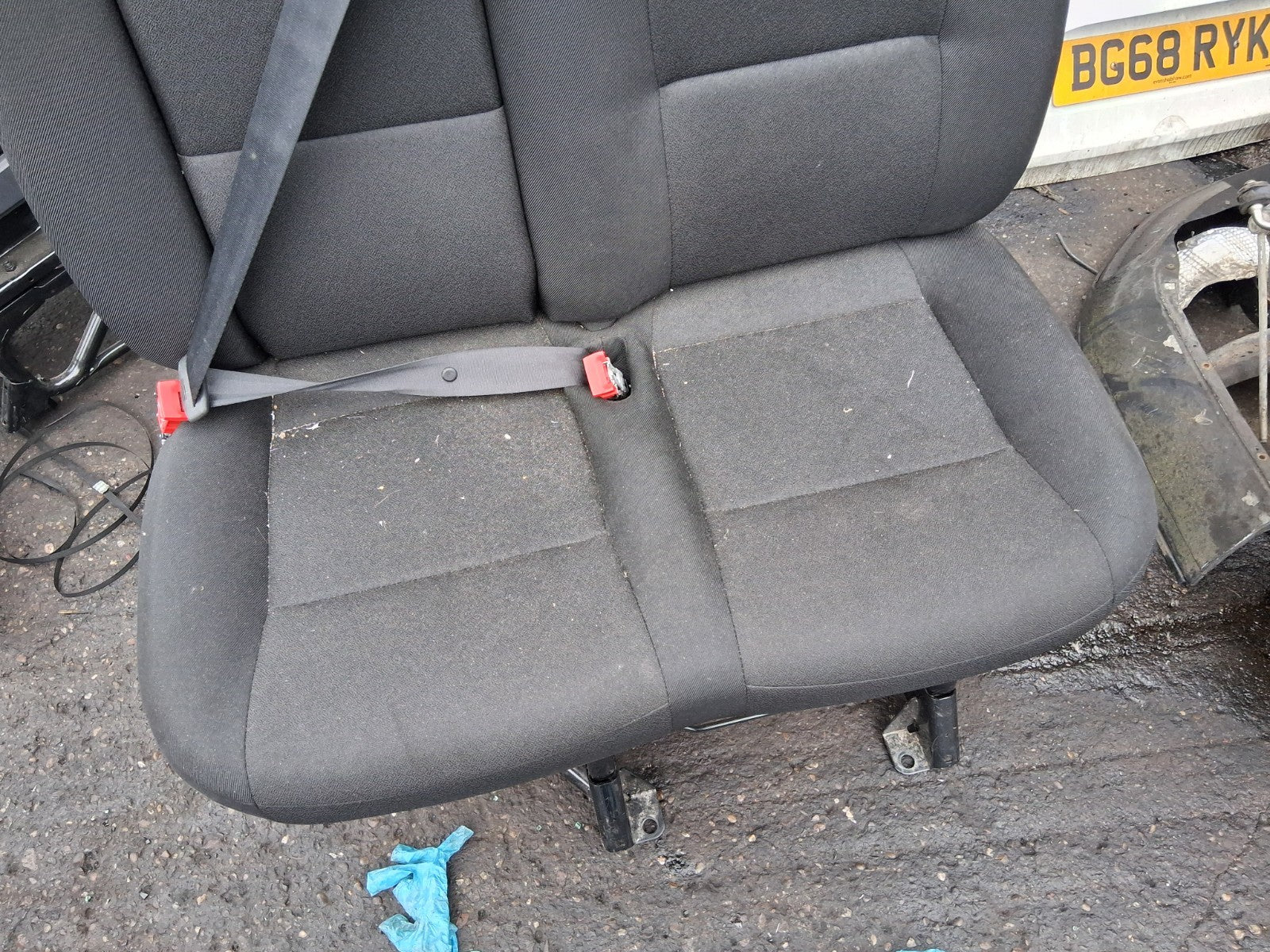 2024 FIAT DUCATO MK3 NSF PASSENGER SIDE FRONT LEFT COMPLETE TWIN DOUBLE SEAT