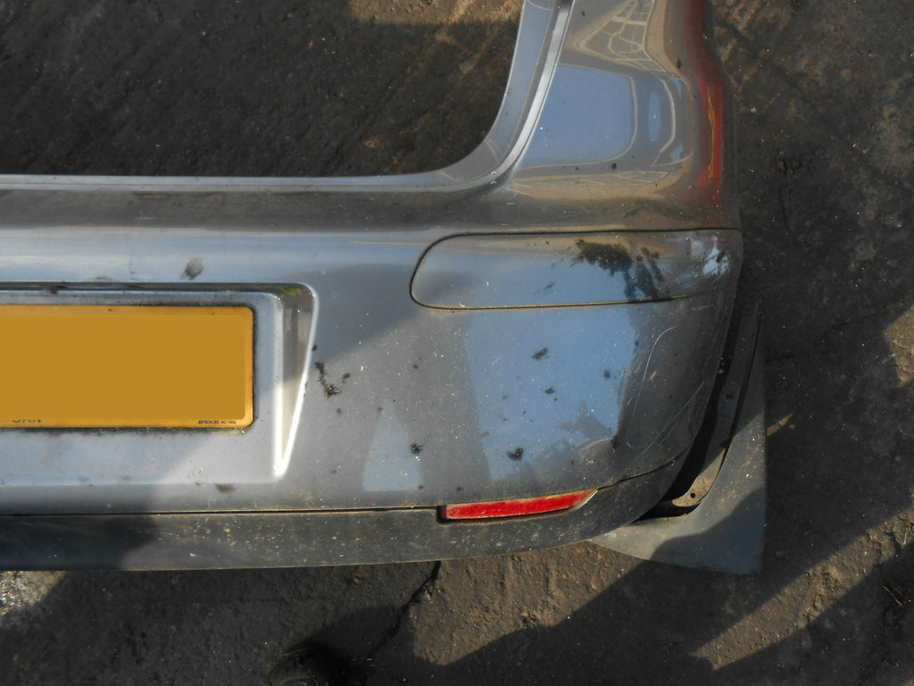SEAT IBIZA 6L MK4 2002 COMPLETE REAR BUMPER GREY SILVER