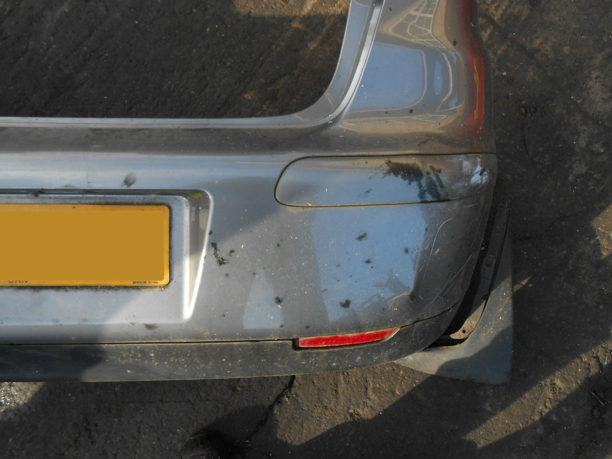 SEAT IBIZA 6L MK4 2002 COMPLETE REAR BUMPER GREY SILVER