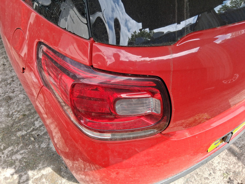 2012 CITROEN DS3 3 DOOR NSR PASSENGER SIDE REAR LEFT TAIL LIGHT