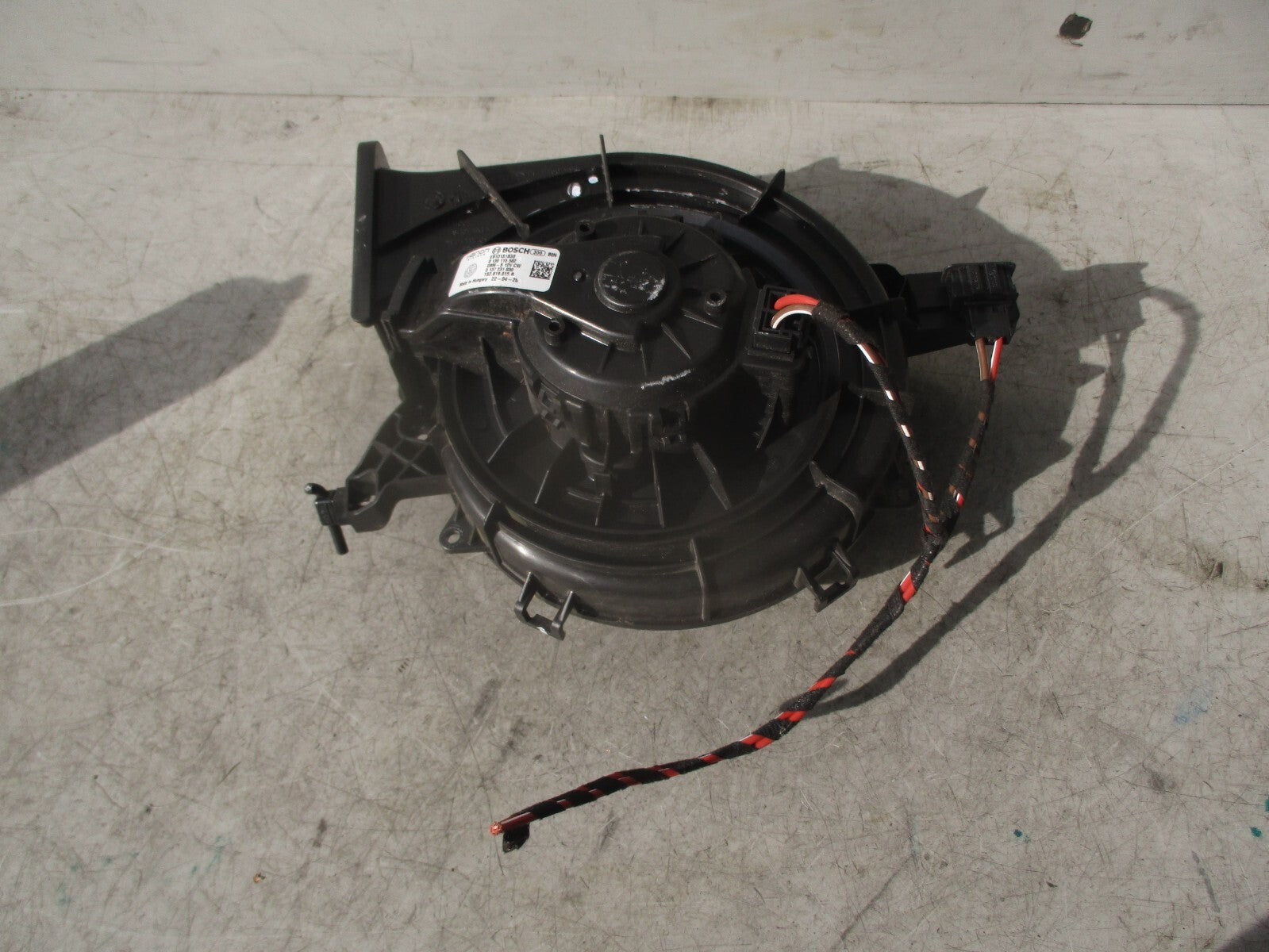 2022 VOLKSWAGEN UP HEATER BLOWER MOTOR FAN 1S2819015B